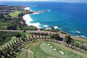 Kapalua (Plantation) 2nd Green Aerial